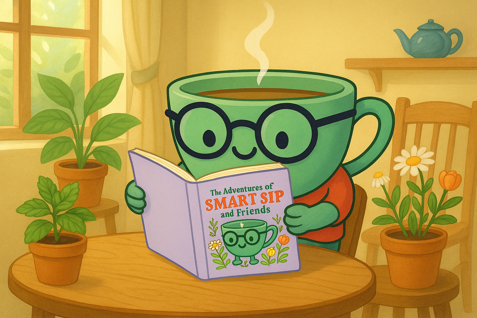 Smart Sip: Tea Around the World Coloring & Activity Book