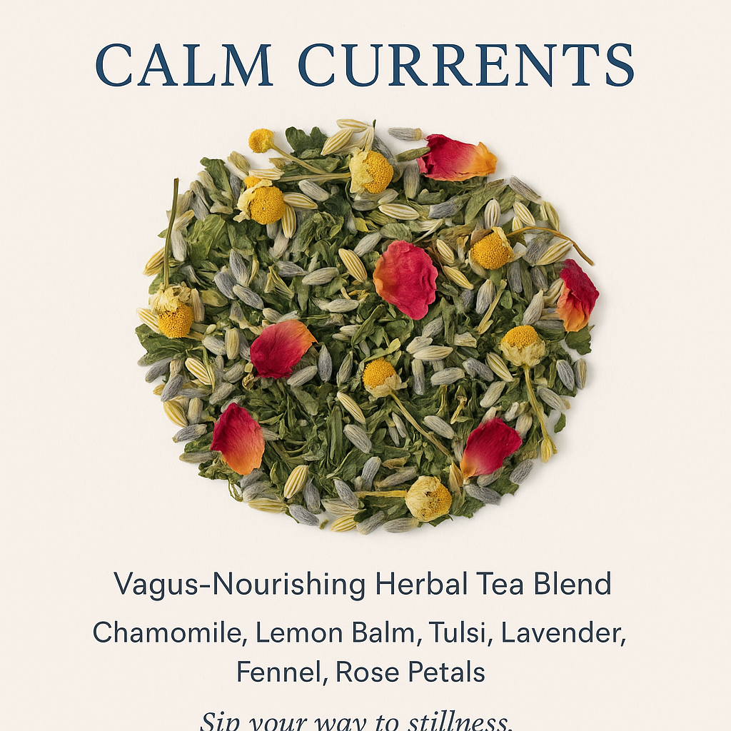Calm Currents – Vagus-Nourishing Herbal Tea Blend