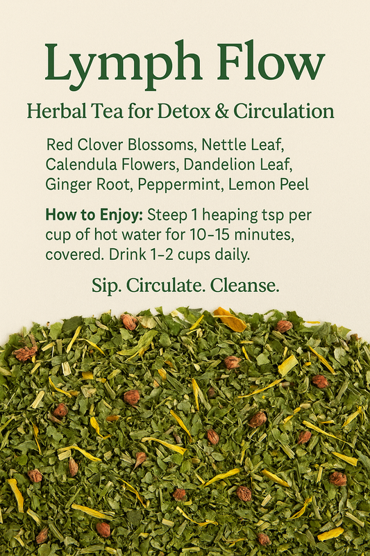 Lymph Flow – Herbal Tea for Detox & Circulation